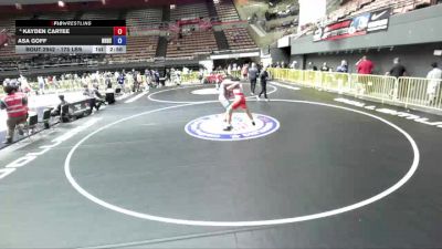 215 lbs 1st Place Match - Kayden Cartee vs Asa Goff, Newport Harbor High School Wrestling