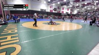 125 lbs Cons. Round 1 - Iliana Ramos, Beaumont vs Hayle Romero, Paramount