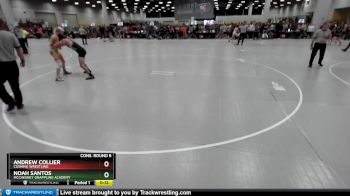 138 lbs Cons. Round 6 - Andrew Collier, Cushing Wrestling vs Noah Santos, McChesney Grappling Academy