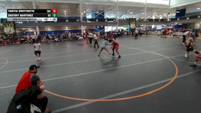 175 lbs 3rd Place Match - Tamyia Whittsette, Unattached vs Destiny Martinez, M3 Wrestling