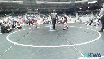 80 lbs Rr Rnd 2 - Cayson Delgado, Prime Wrestling vs Kason Wolfe, Keystone Kids Wrestling Club