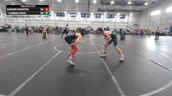 130 lbs 1st Place Match - Camden Hook, Contenders vs Sanchir Edington, The Compound RTC
