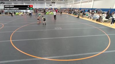70 lbs 7th Place Match - Aiden Ribot, Eagle Empire vs Ryker Thompson, Unattached