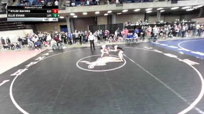 100 lbs Cons. Round 2 - Rylee Backes, Princeton vs Ellie Evans, Unattached