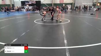 95 lbs Consolation - Ryder Kahny, Norfolk Wrestling Club vs Kolten Saner, Wray