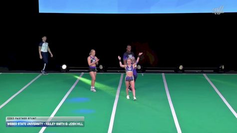 Weber State University - Hailey Smith & Josh Hill [2026 Coed Partner Stunt] 2026 UCA & UDA College Cheerleading and Dance Team National Championship