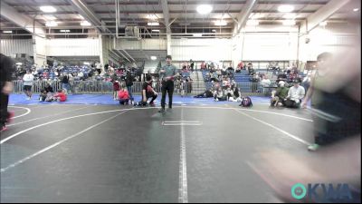58 lbs Consi Of 4 - Ryder Kellett, Pocola Youth Wrestling vs Socorro Hinojos, Texas Elite Wrestling Club