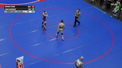 140 lbs Consi Of 32 #1 - Boden Zane, West Chester East vs Jude Bobnar, Ridgway