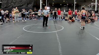 96 lbs Round 6 (8 Team) - Xander Parra, Rebellion vs Hunter Fry, Full Circle