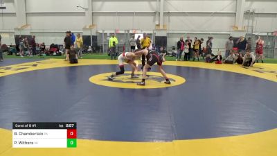 C-120 lbs Consi Of 8 #1 - Bryndin Chamberlain, PA vs Parker Withers, VA