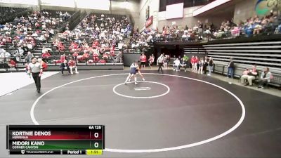 6A 125 lbs Champ. Round 1 - Midori Kano, Corner Canyon vs Kortnie Denos, Herriman