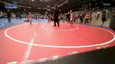 55 lbs Semifinal - Kaysen Peters, Collinsville Cardinal Youth Wrestling vs Kade Whitenack, Tiger Trained Wrestling