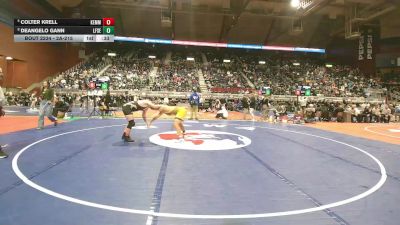 2A-215 lbs Cons. Round 3 - Colter Krell, Kemmerer vs DeAngelo Gann, Lingle-Ft. Laramie/Southeast