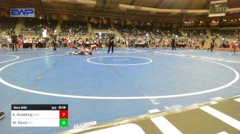 110 lbs Quarterfinal - Peyton Vasquez, Claremore Wrestling Club vs Jaxon Lisle, Broken Arrow Wrestling Club