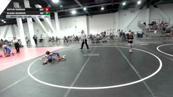 54 lbs Consolation - Zaylin Guzman, Burton Wrestling vs Elaina Barrios, Shafter Youth Wrestling
