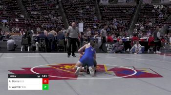 127 lbs Round Of 16 - Anthony Barra, Bloomsburg vs Colin Walther, Conwell-Egan