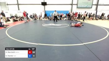 85 lbs Rr Rnd 5 - Alex Marchetti, Mat Assassins vs Kagan Painter, Bad Karma