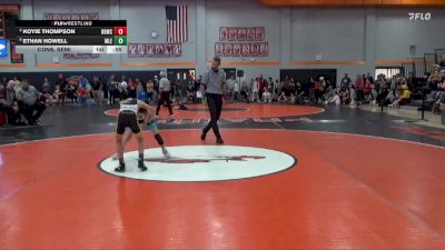 N-13 lbs Cons. Semi - Ethan Howell, Midland Little Eagles vs Koyie Thompson, Big Game Wrestling Club