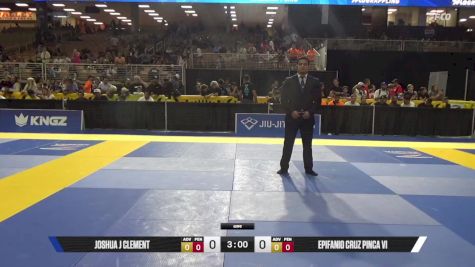 Epifanio Cruz Pinca VI vs Joshua J Clement 2025 Pan Kids Jiu-Jitsu IBJJF Championship