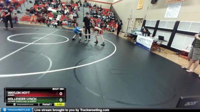 119 lbs Semifinal - Waylon Hoyt, NWWC vs Hollender Lynch, Ascend Wrestling Academy