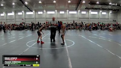 68 lbs Finals (2 Team) - Mason Wireman, Hammers Yellow vs Dean Lewicz, Hammers Blue