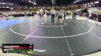 220 lbs Cons. Round 3 - Bryan Diehl, Buchholz vs Shane Armstrong, Bartram Trail H.S.