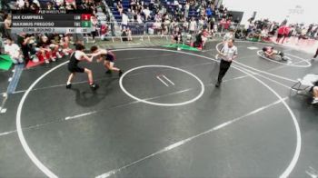 120 lbs Cons. Round 2 - Maximus Fregoso, Threshold Wrestling Club vs Jax Campbell, LAWC
