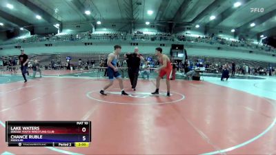 150 lbs Round 1 - Lake Waters, Odessa Youth Wrestling Club vs Chance Ruble, Missouri