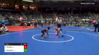 73 lbs Prelims - Talon Verbeck, Maize WC vs Charlie Boelman, Sebolt Wrestling Academy