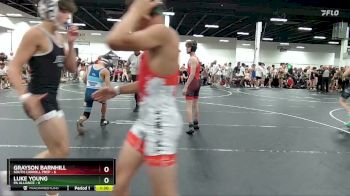 113 lbs Round 2 (6 Team) - Grayson Barnhill, South Carroll Prep vs Luke Young, PA Alliance