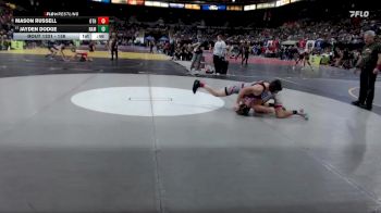 138 lbs Cons. Round 5 - Mason Russell, Othello vs Jayden Dodge, Nampa
