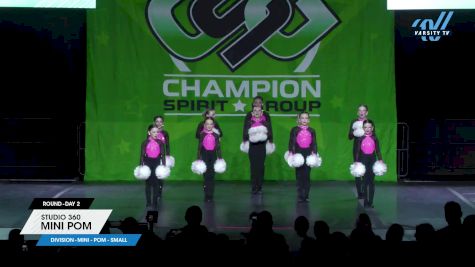 Studio 360 - Mini Pom [2025 Mini - Pom - Small Day 2] 2025 CSG Dance Grand Nationals