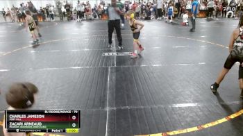 70 lbs Round 1 - Charles Jameson, Fort Mill vs Zacari Arneaud, Modern Warriors Wrestling