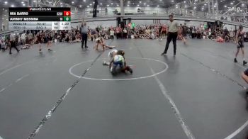 68 lbs Round 6 (8 Team) - Johnny Messina, The Outsiders vs Mia Barro, U2 Upstate Uprising