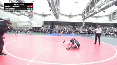 96-I lbs Consi Of 16 #2 - Russell Lombardy, Edge Wrestling vs John Sutton, Pride WC
