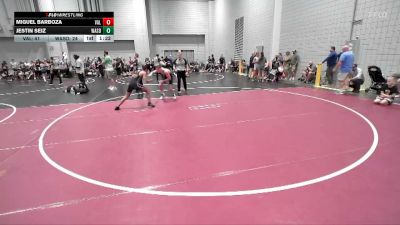 141 lbs Round 5 (6 Team) - Jestin Seiz, Washington Dual Team vs Miguel Barboza, WTF- Valebound