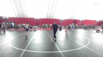 92 lbs Cons. Semi - Liam Rouleau, Chippewa Elite Wrestling vs Max Rentsch, Team Nazar Training Center