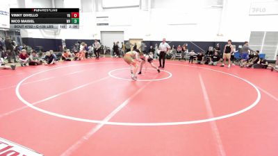 C-138 lbs Quarterfinal - Vinny DiVello, VA vs Nico Maisel, WV