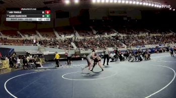 152-D2 Champ. Round 1 - Abi Tingle, Willcox High School vs Laini Hancock, Snowflake High School