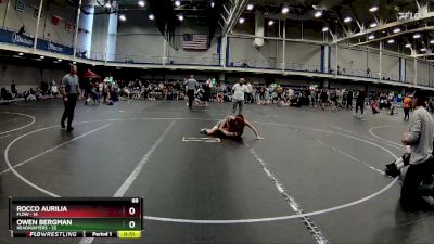 88 lbs Round 8 (10 Team) - Owen Bergman, Headhunters vs Rocco Aurilia, FLOW