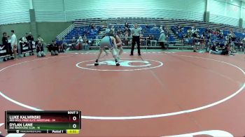 125 lbs Round 1 (6 Team) - Dylan Lane, HSE Wrestling Club vs Luke Kalwinski, Red Devil Pride Elite Wrestling