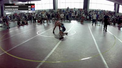 132 lbs Champ. Round 1 - Travis Votel, Kentucky vs Blake Frantz, Wadsworth Grizzly Wrestling Club