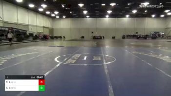 85 lbs Round Of 32 - Daniel Dennis, East Coast Bandits vs Jack Burdick, Carbon Wrestling Club