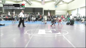 97 lbs Rr Rnd 3 - Deacon Schork, Kingsway - ESC vs Cooper Champion, Apex - ESC