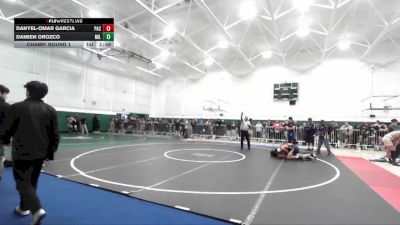 138 lbs Champ. Round 1 - Damien Orozco, Millikan vs Danyel-Omar Garcia, Pacific