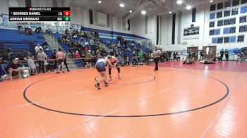 157 lbs Champ. Round 3 - Adrian Medrano, Mater Dei Catholic vs Georges Daniel, Saint Augustine