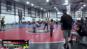 80 lbs Cons. Round 3 - Gavin Skay, Guerrilla Wrestling (GWA) vs Trent Carter, Virginia Team Predator Wrestli