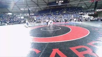 132 lbs Round 3 - Nathan Lowe, Puyallup Wrestling Club vs Jeffrey Johnson, Camas Wrestling Club