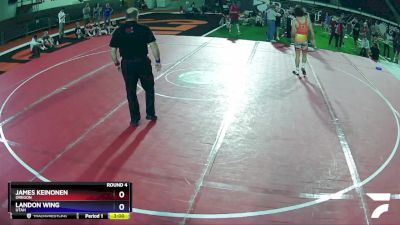 170 lbs Round 4 - James Keinonen, Oregon vs Landon Wing, Utah