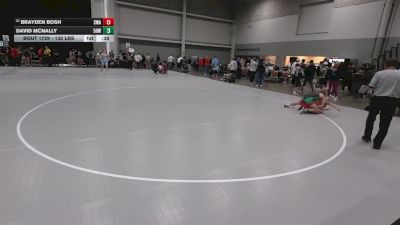 132 lbs Cons. Rd Of 32 - Brayden Bosh, Sanderson Wrestling Academy vs David McNally, 512 Outlaw Wrestling